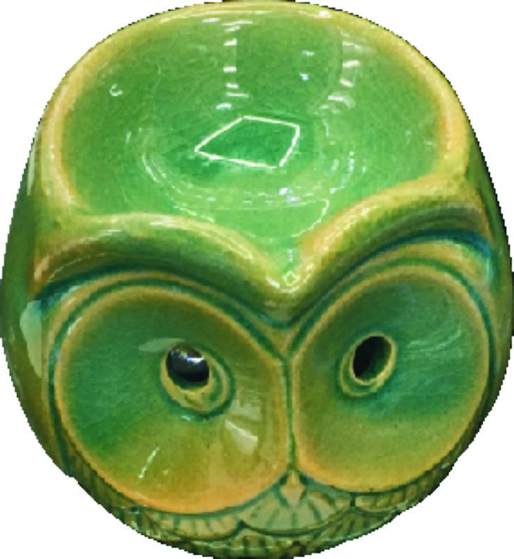 Ceramic Owl Design Oil Burner (Asstd Colours)